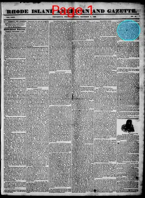 Page thumbnail for Rhode Island American And Gazette