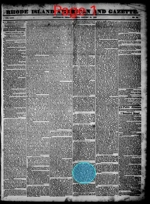 Page thumbnail for Rhode Island American And Gazette