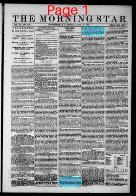 Page thumbnail for The Morning Star