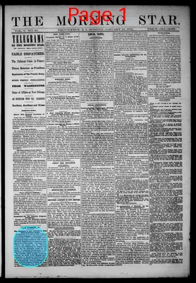 Page thumbnail for The Morning Star