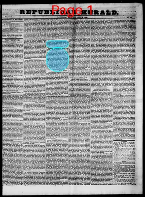Page thumbnail for Republican Herald