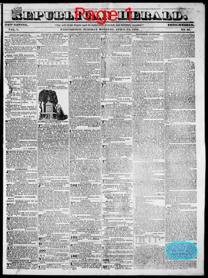 Page thumbnail for Republican Herald