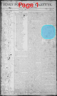 Page thumbnail for Jenks' Portland Gazette. And Maine Advertiser