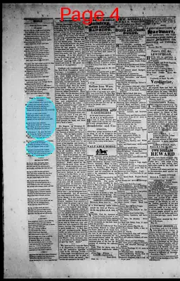 Page thumbnail for Northern Star, And Warren And Bristol Gazette