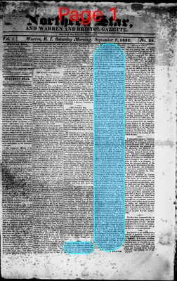Page thumbnail for Northern Star, And Warren And Bristol Gazette