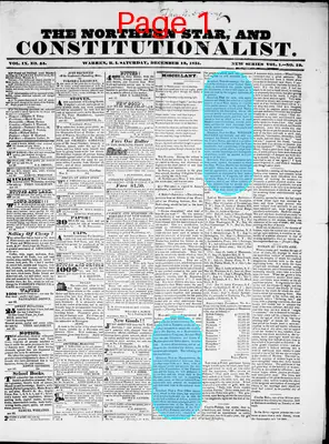 Page thumbnail for The Northern Star, And Constitutionalist