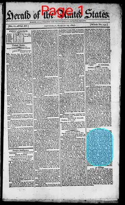 Page thumbnail for Herald Of The United States