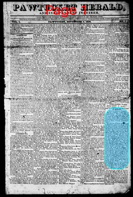 Page thumbnail for Pawtucket Herald, And Independent Inquirer