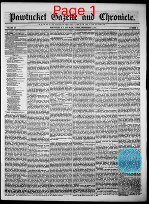 Page thumbnail for Pawtucket Gazette And Chronicle