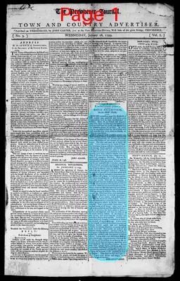 Page thumbnail for The Providence Journal, And Town And Country Advertiser