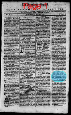 Page thumbnail for The Providence Journal, And Town And Country Advertiser