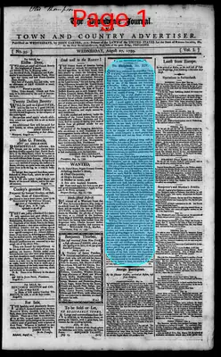 Page thumbnail for The Providence Journal, And Town And Country Advertiser