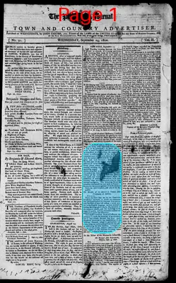 Page thumbnail for The Providence Journal, And Town And Country Advertiser