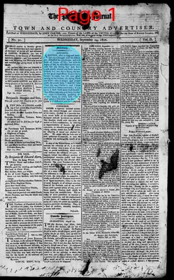 Page thumbnail for The Providence Journal, And Town And Country Advertiser