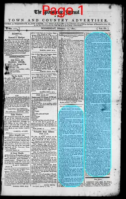 Page thumbnail for The Providence Journal, And Town And Country Advertiser