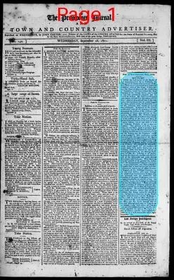 Page thumbnail for The Providence Journal, And Town And Country Advertiser