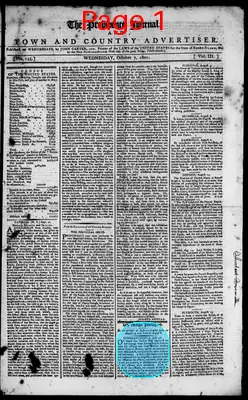 Page thumbnail for The Providence Journal, And Town And Country Advertiser