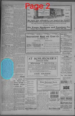 Page thumbnail for The Vinita Daily Chieftain