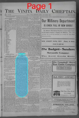 Page thumbnail for The Vinita Daily Chieftain
