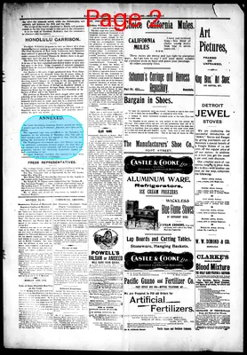 Page thumbnail for The Hawaiian Gazette