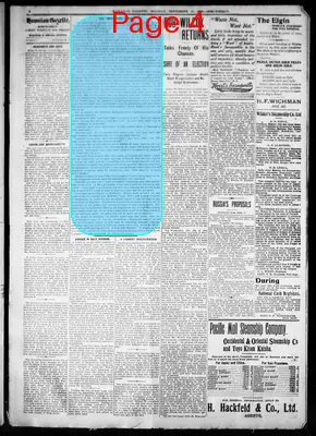 Page thumbnail for The Hawaiian Gazette
