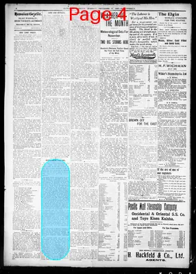 Page thumbnail for The Hawaiian Gazette