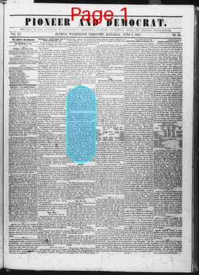 Page thumbnail for Pioneer And Democrat