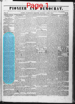 Page thumbnail for Pioneer And Democrat