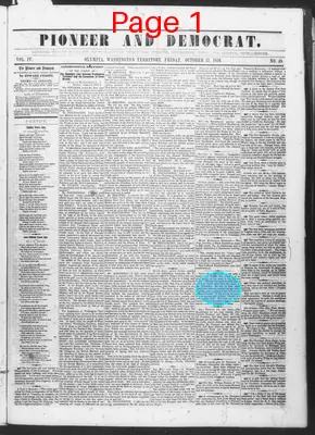 Page thumbnail for Pioneer And Democrat