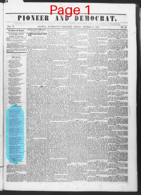 Page thumbnail for Pioneer And Democrat