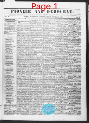 Page thumbnail for Pioneer And Democrat