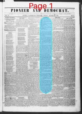 Page thumbnail for Pioneer And Democrat