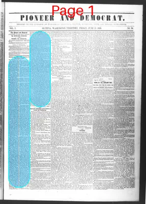 Page thumbnail for Pioneer And Democrat