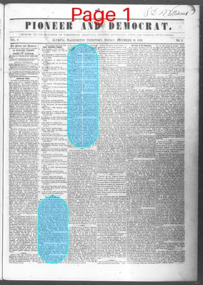 Page thumbnail for Pioneer And Democrat