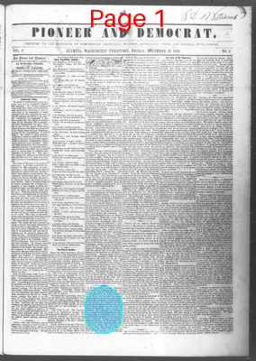 Page thumbnail for Pioneer And Democrat