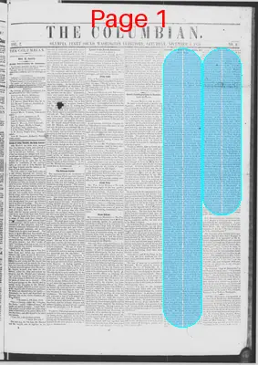 Page thumbnail for The Columbian