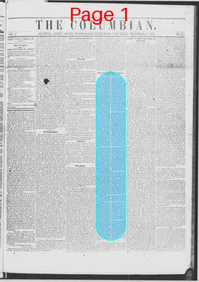 Page thumbnail for The Columbian