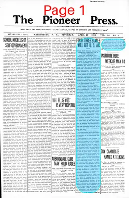 Page thumbnail for Pioneer Press
