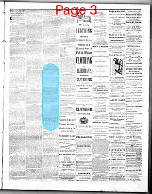 Page thumbnail for Cedar Falls Gazette