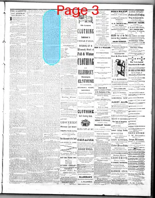 Page thumbnail for Cedar Falls Gazette
