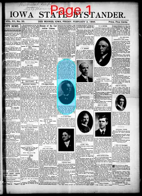 Page thumbnail for Iowa State Bystander