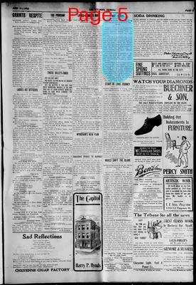 Page thumbnail for The Wyoming Tribune