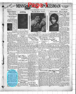 Page thumbnail for Minneapolis Spokesman