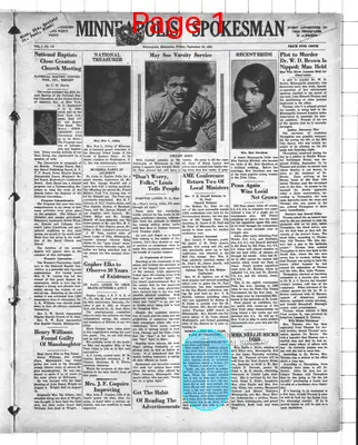 Page thumbnail for Minneapolis Spokesman