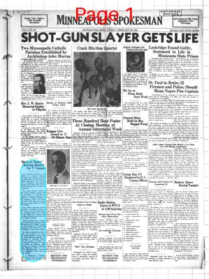 Page thumbnail for Minneapolis Spokesman