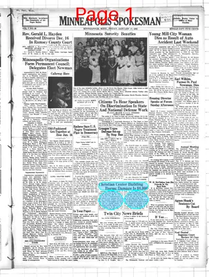 Page thumbnail for Minneapolis Spokesman