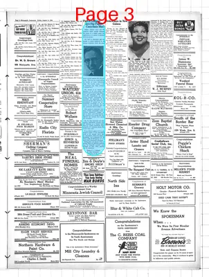 Page thumbnail for Minneapolis Spokesman