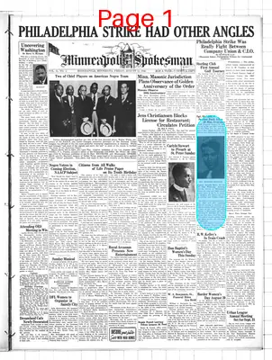 Page thumbnail for Minneapolis Spokesman