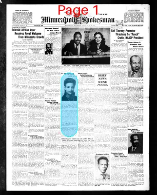 Page thumbnail for Minneapolis Spokesman