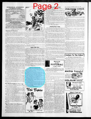 Page thumbnail for Minneapolis Spokesman